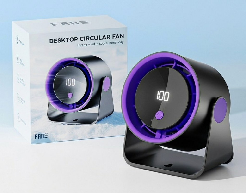 Portable USB Mini Desk Fan