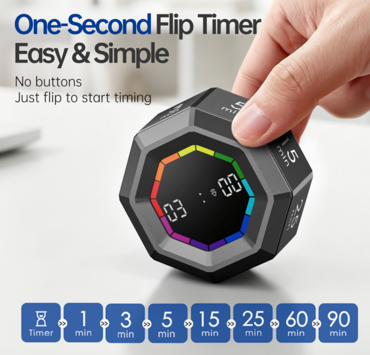 Smart Visual Gravity Electronic Display Stand