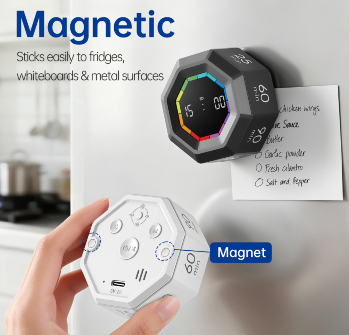 Smart Visual Gravity Electronic Display Stand