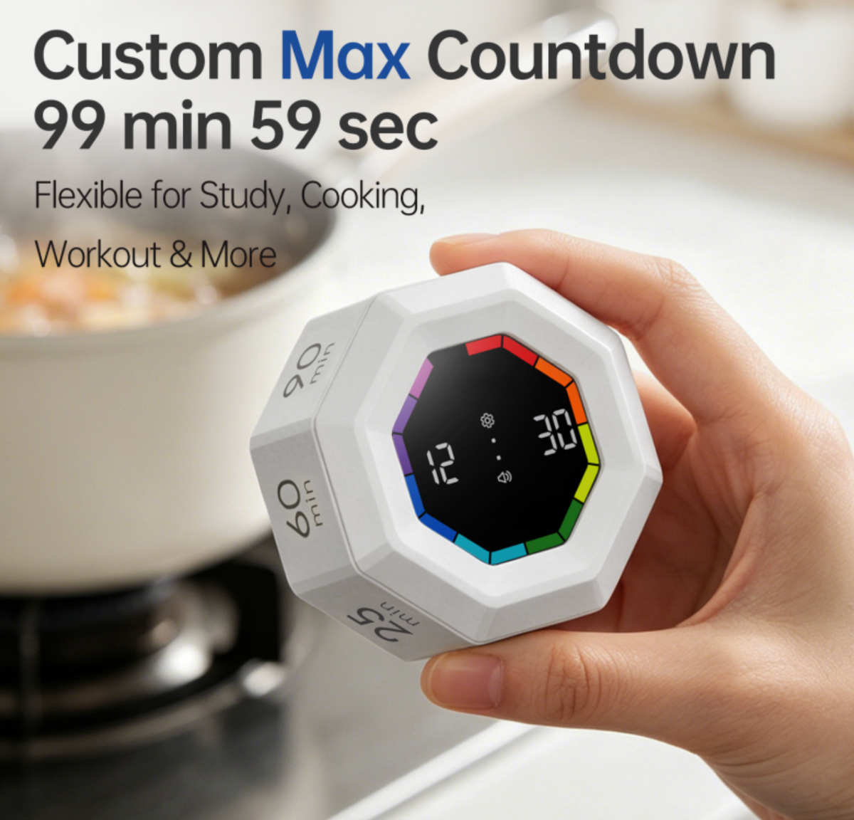 Smart Visual Gravity Electronic Display Stand